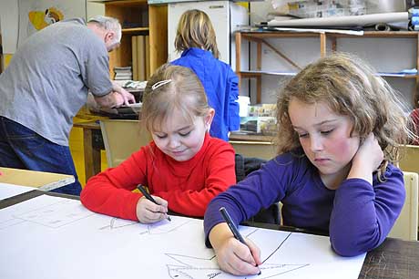 Výtvarné činnosti se&nbsp;musí střídat...